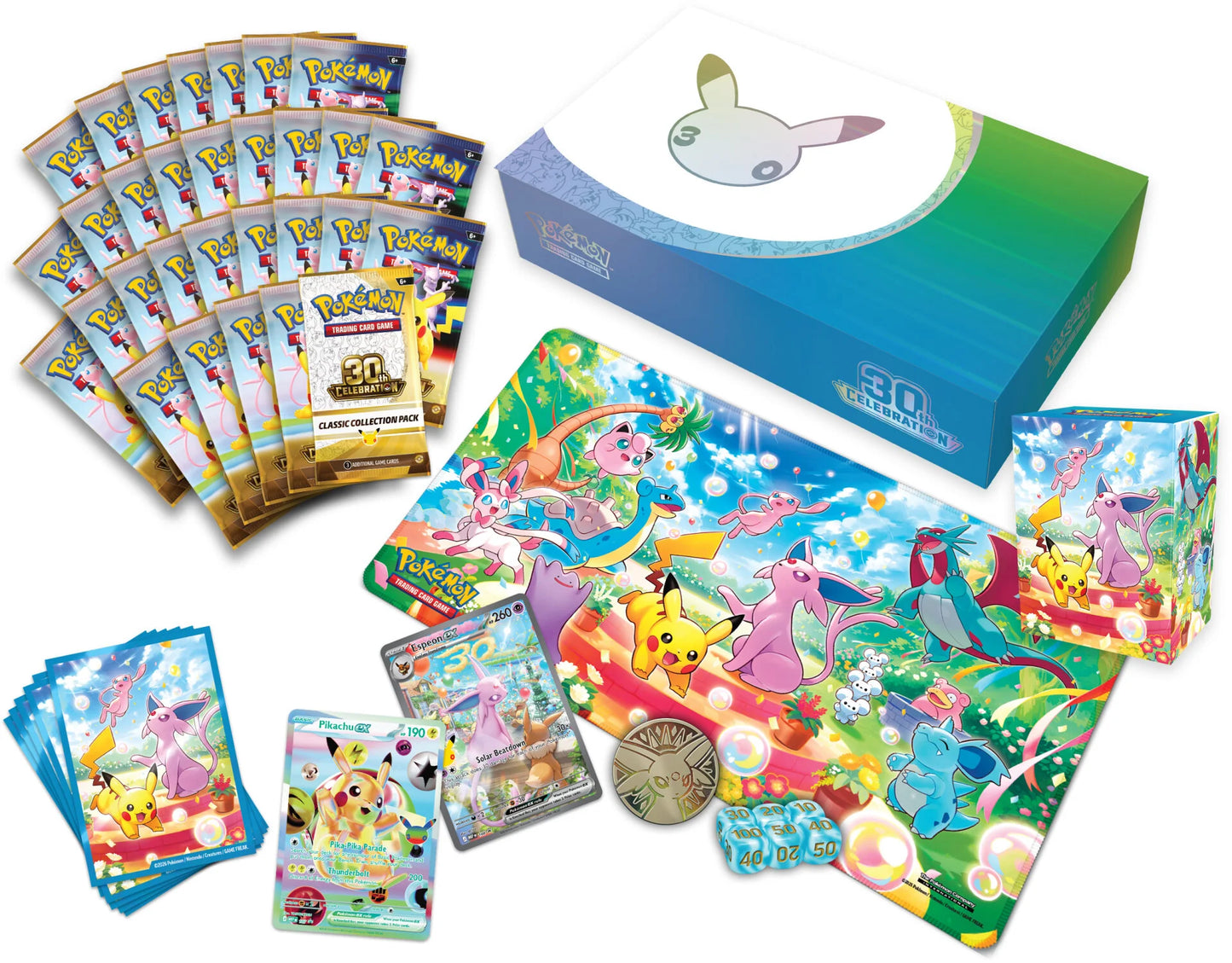 The Pokémon TCG: 30th Celebration Ultra-Premium Collection—Day